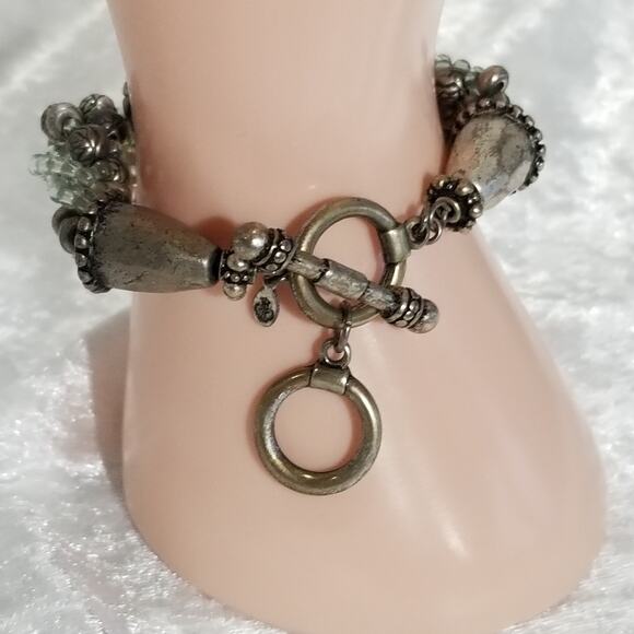 Premier Designs bracelet silver tone Cool waters8/9" 1.1972 - Picture 4 of 8